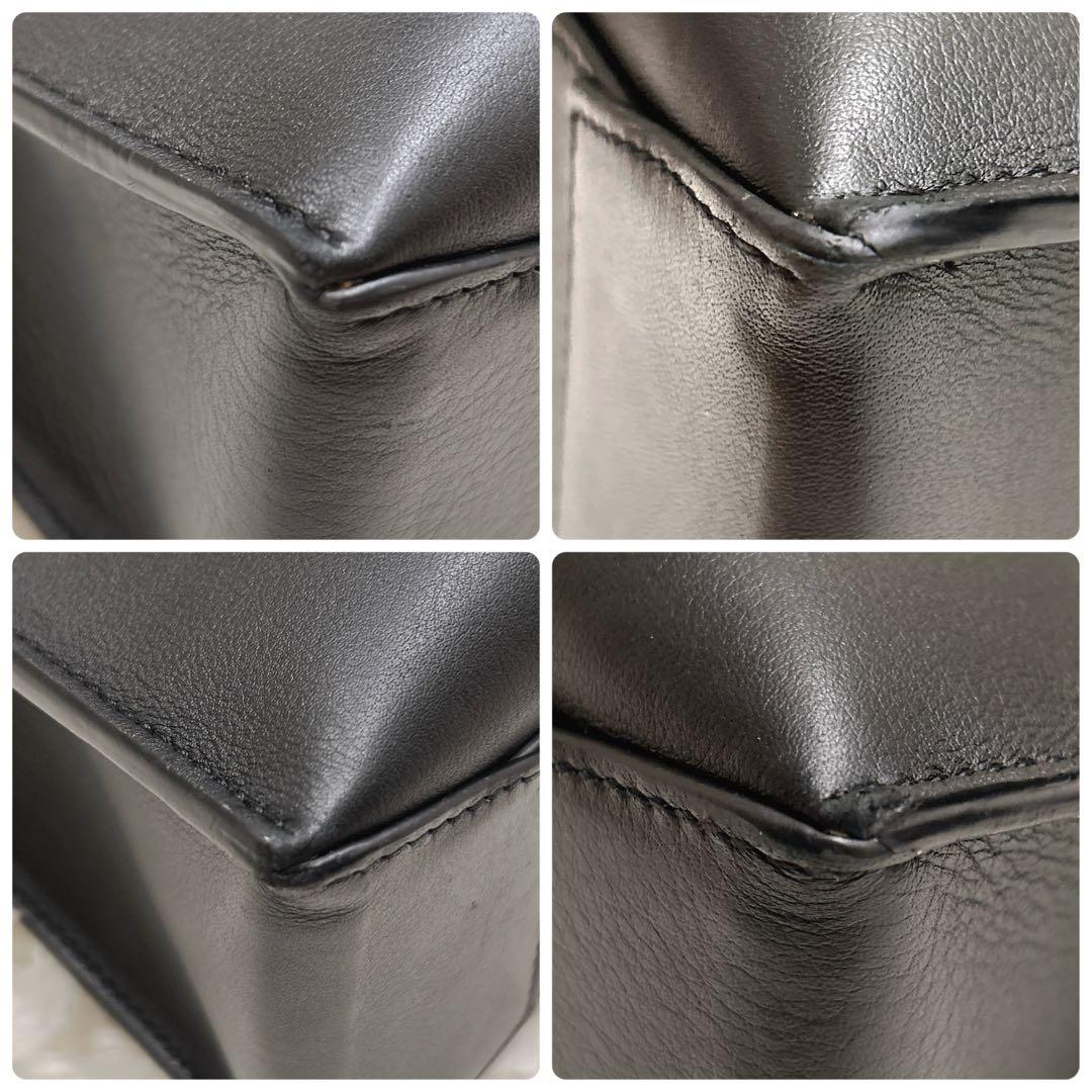 未使用品✨LOEWE ロエベ トートバッグ ブラック カーフスキン A4可メンズ