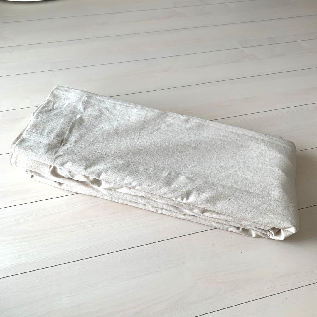 Cotton＆Linen 天然素材100％使用のナチュラルカーテン 大サイズ