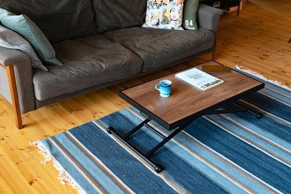 《新品・送料無料》《完成品》Riesel　昇降式テーブル