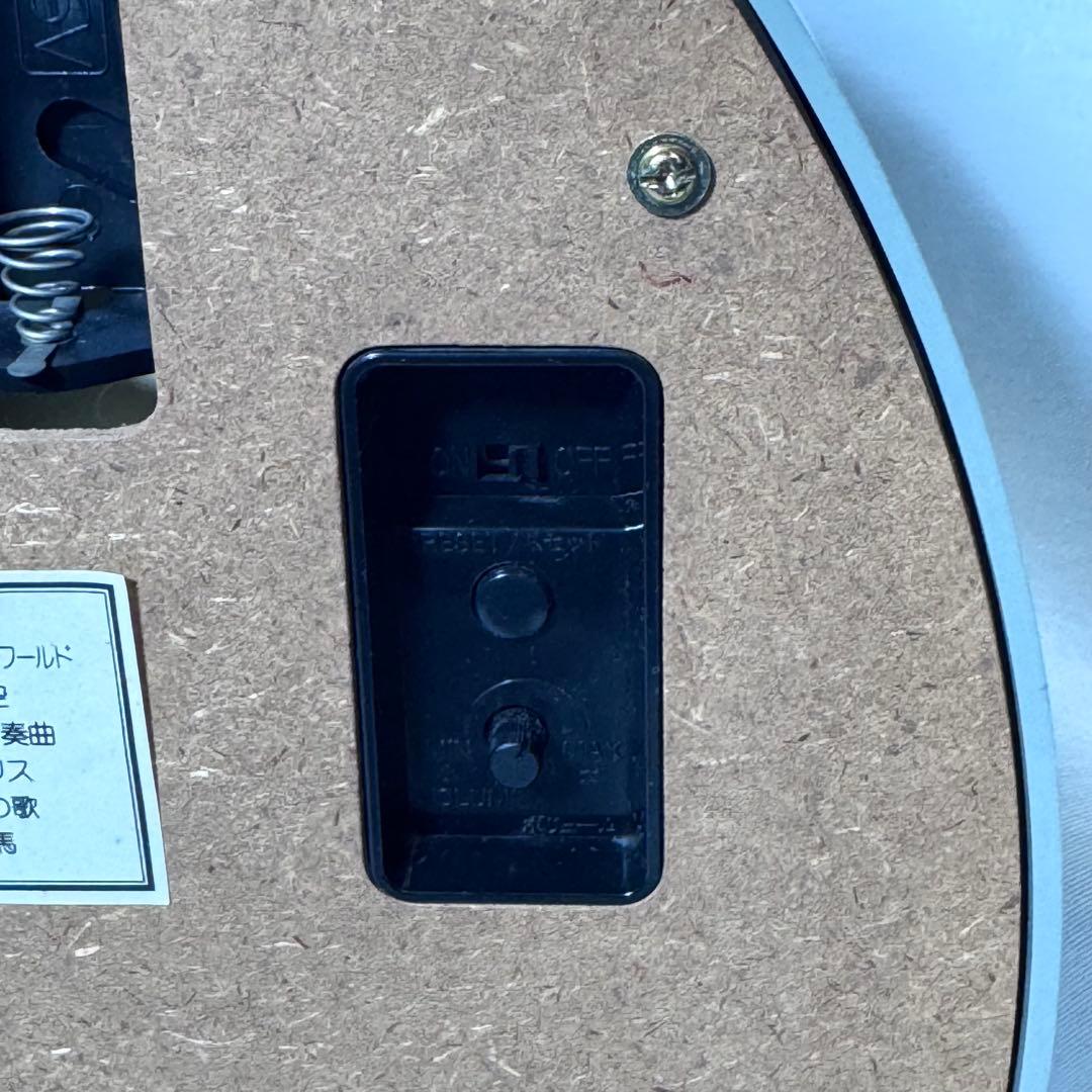 【希少】 リズム スモールワールド キッズ からくり時計 メロディ 動作確認済み