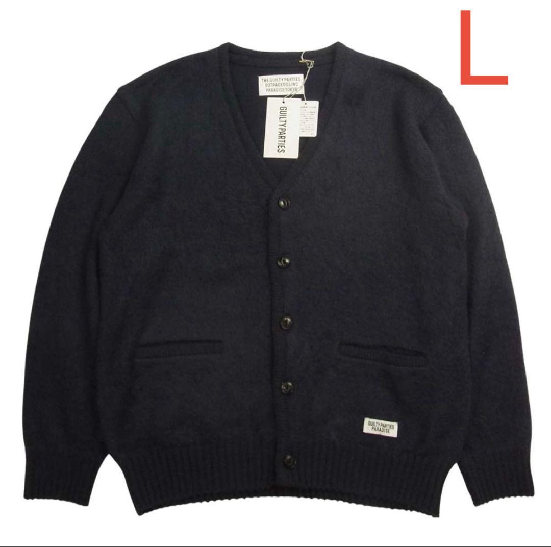 WACKOMARIA MOHAIR CARDIGAN モヘアカーディガン 黒