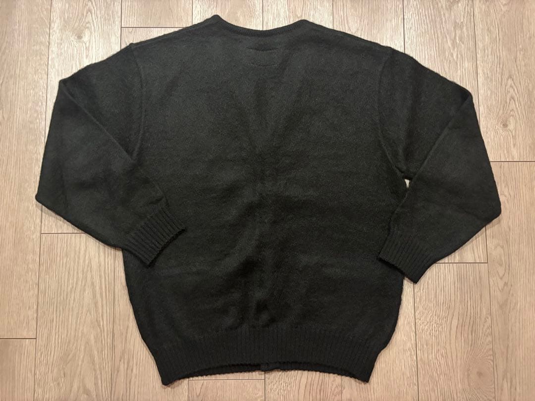 WACKOMARIA MOHAIR CARDIGAN モヘアカーディガン 黒