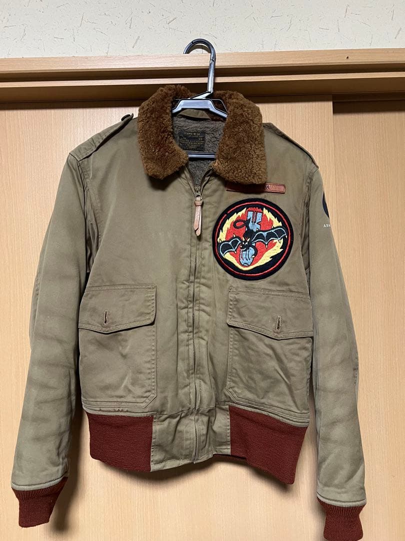 TYPE B-10 フライトジャケット 36 カーキ