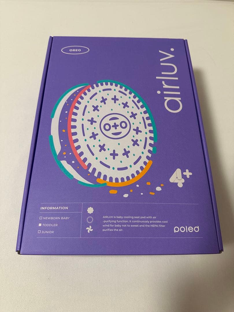 【新品未使用】エアラブ4プラス オレオ クッキー＆クリーム 本体＆バッテリー