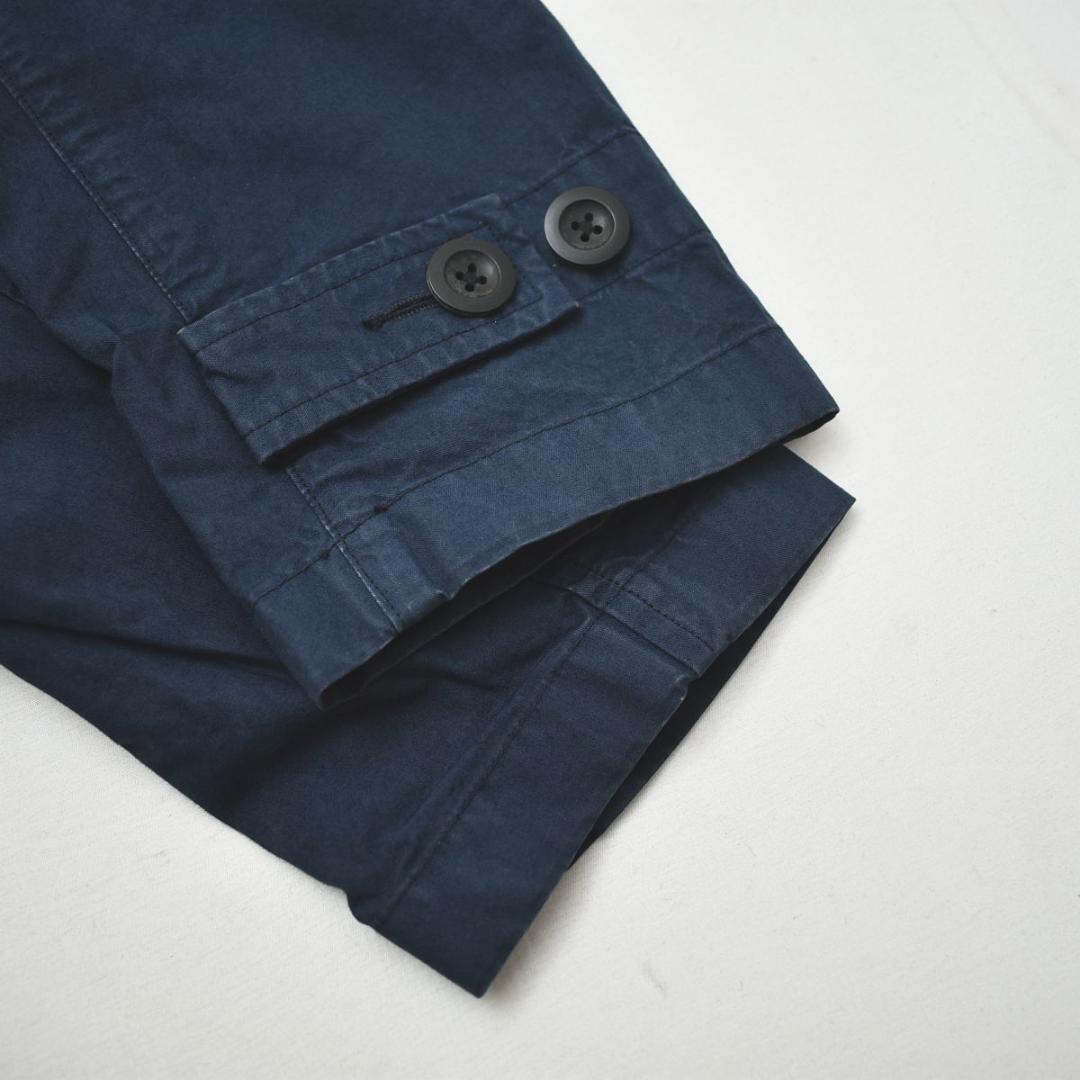 マーガレットハウエル MHL. ステンカラー コート センターベント S 紺