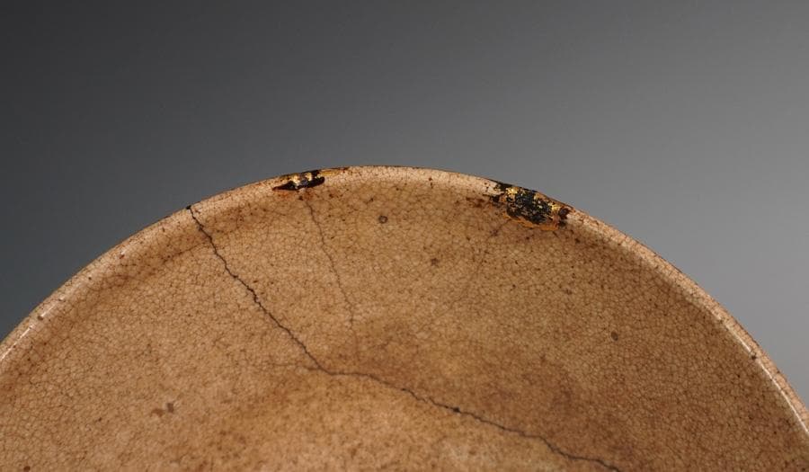 時代 古萩茶碗 用心箱 茶道具