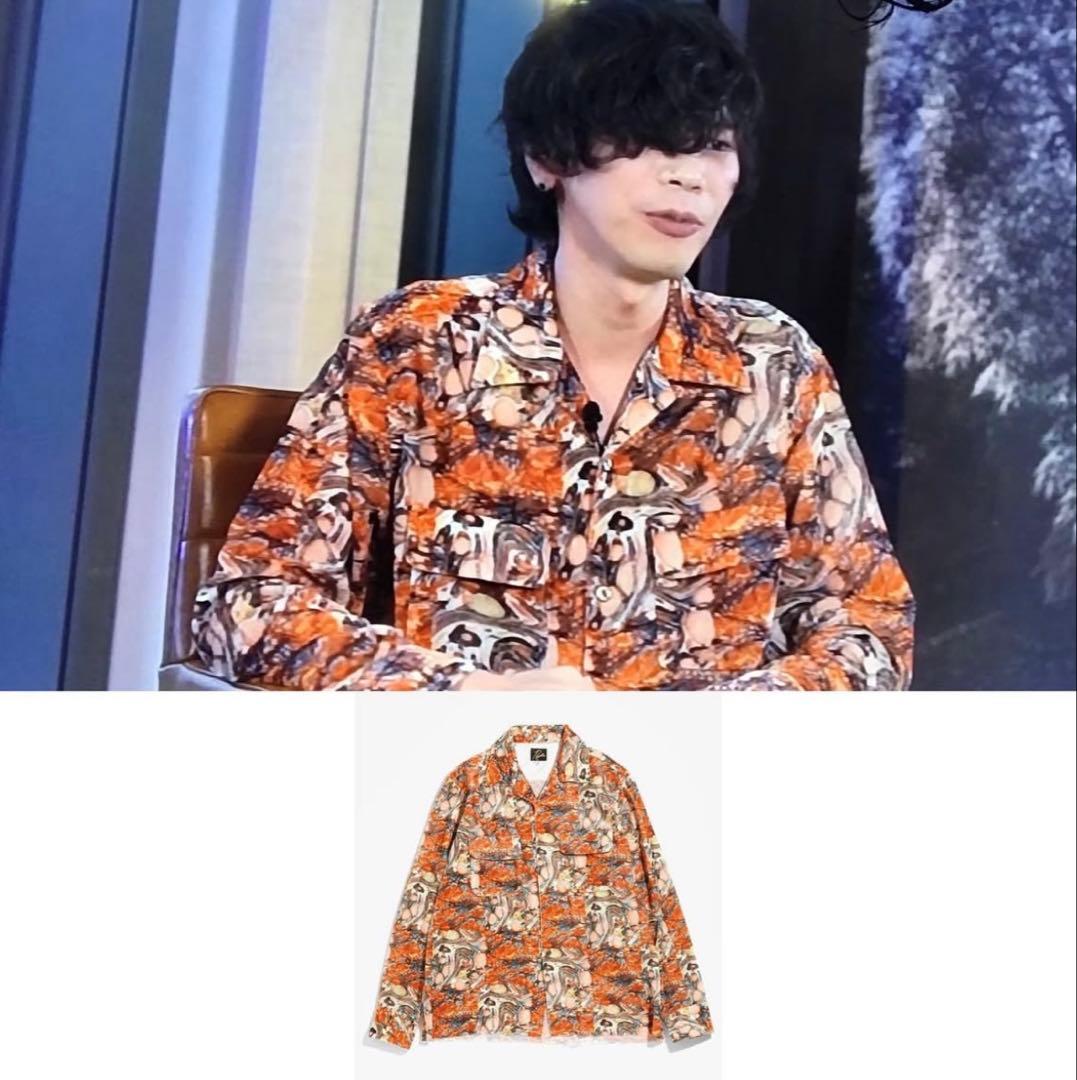 米津玄師 着用 Needles 20aw C.O.B シャツ