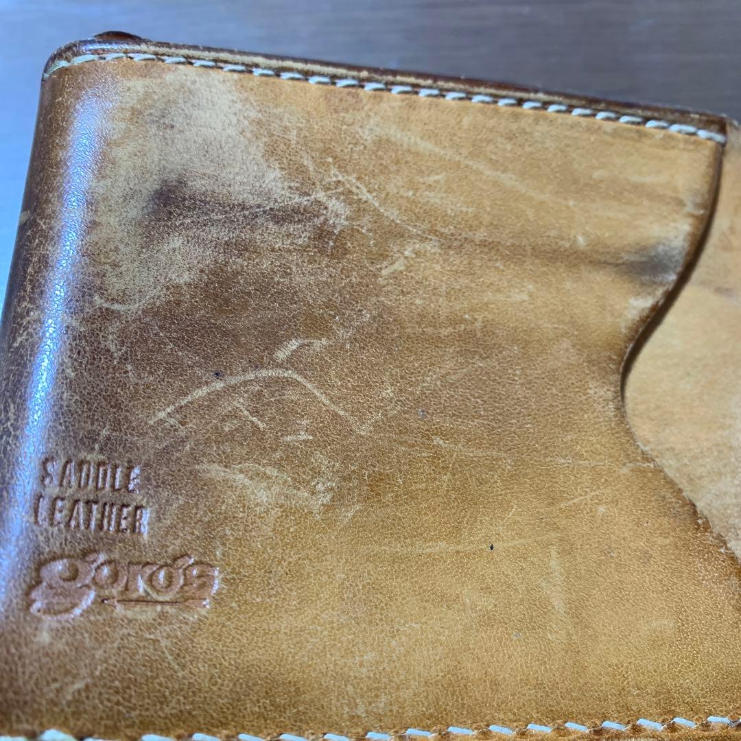 こうきさま専用　最終価格！Goro’s 二つ折り革財布