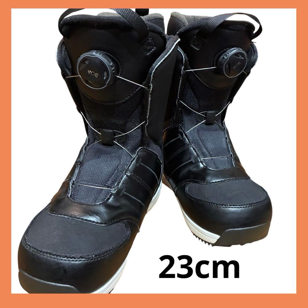 状態良し　23センチ　キッズ　サロモン　スノーボード　ブーツ　ボア