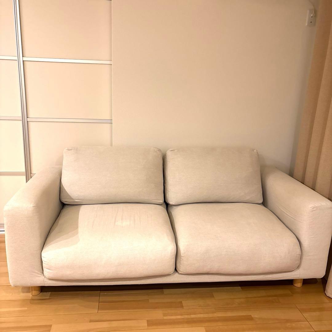 無印2.5シータフェザーポケットコイルソファー