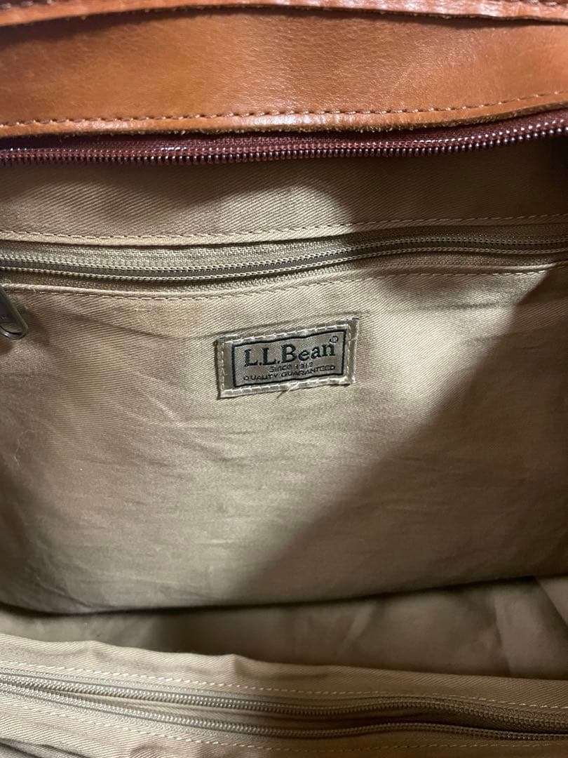 L.L.Bean ビンテージトート　レザーハンドル　レザートート　ラージ