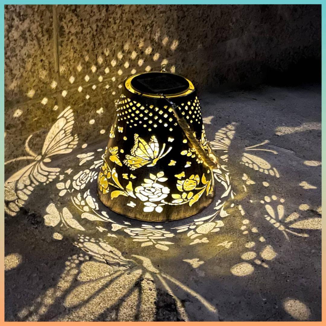 照明 幻想的な雰囲気を醸し出し 金属製ランタン 高級感