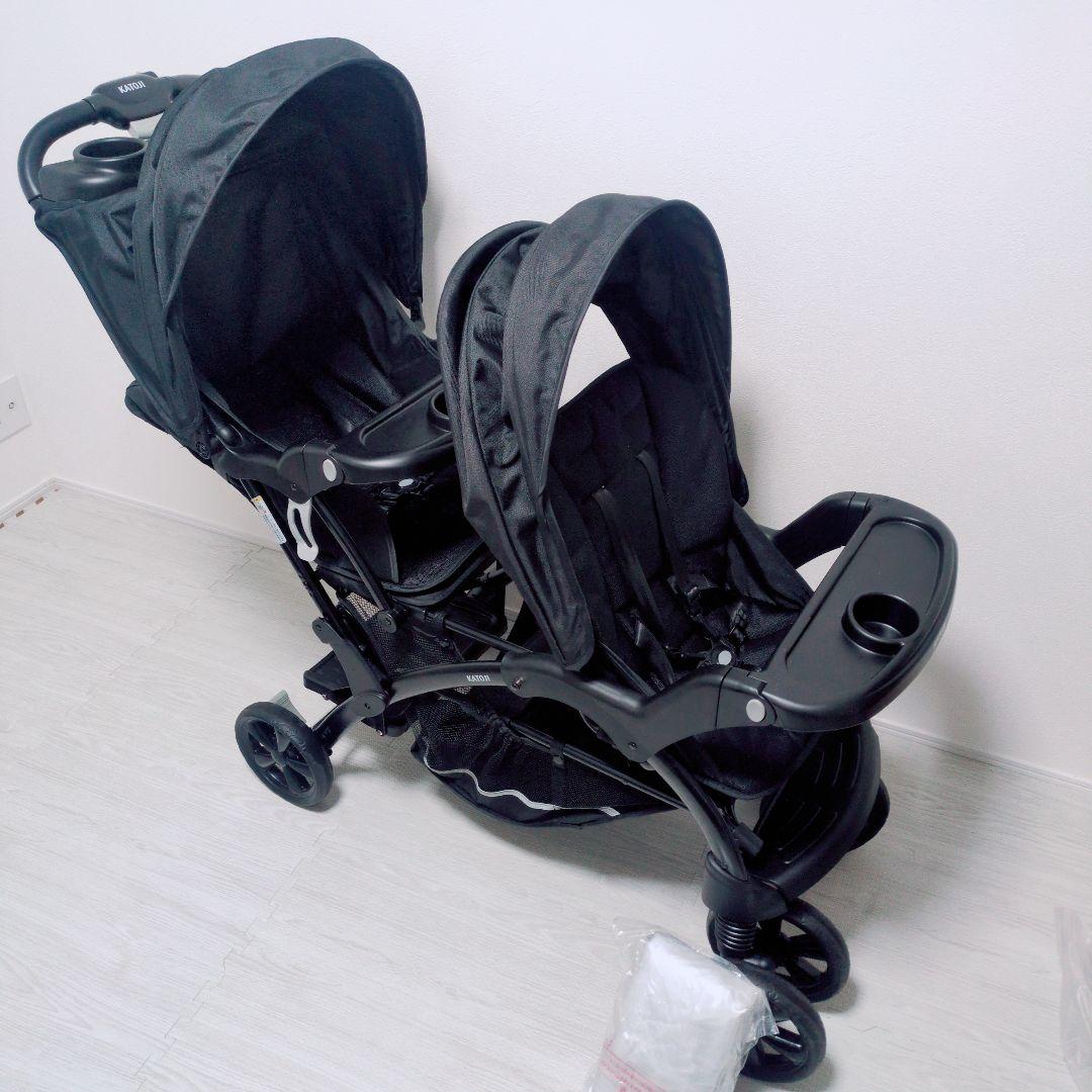 ✨️極美品✨️KATOJI カトージ 二人でゴーDX 2人乗り ベビーカー