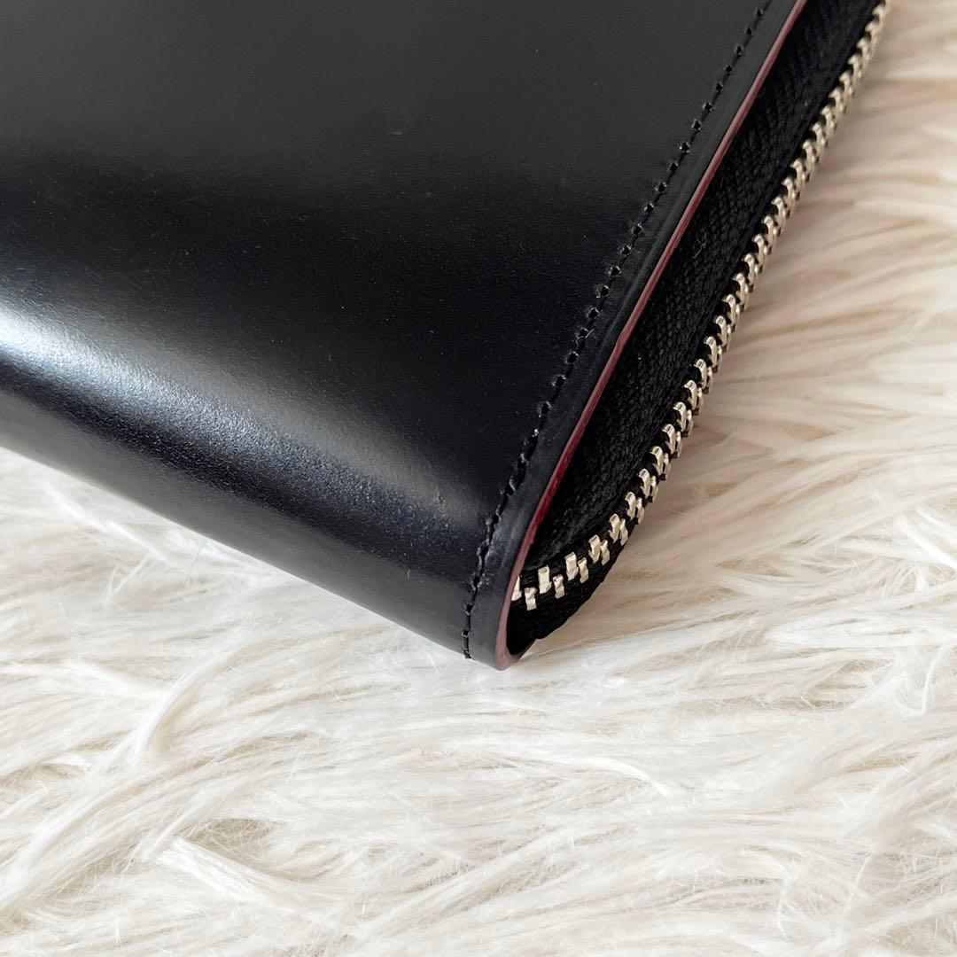 極美品✨GANZO ガンゾ ラウンドファスナー 長財布　コードバン