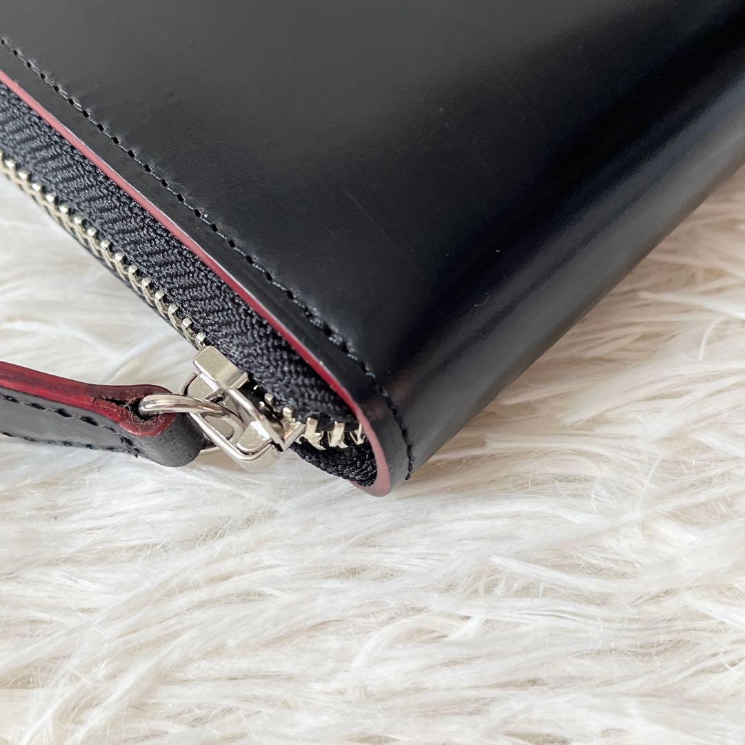 極美品✨GANZO ガンゾ ラウンドファスナー 長財布　コードバン