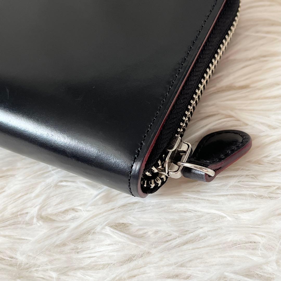 極美品✨GANZO ガンゾ ラウンドファスナー 長財布　コードバン