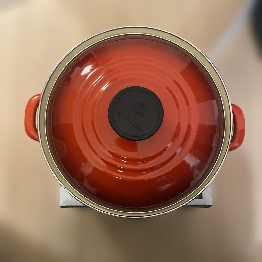 ル・クルーゼ　 EOSキャセロール　チェリーレッド　ホーロー　20cm