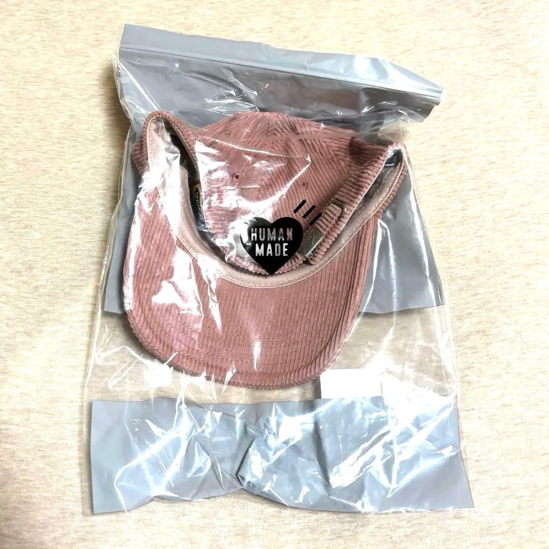 Human made 6PANEL CORDUROY CAP ピンク