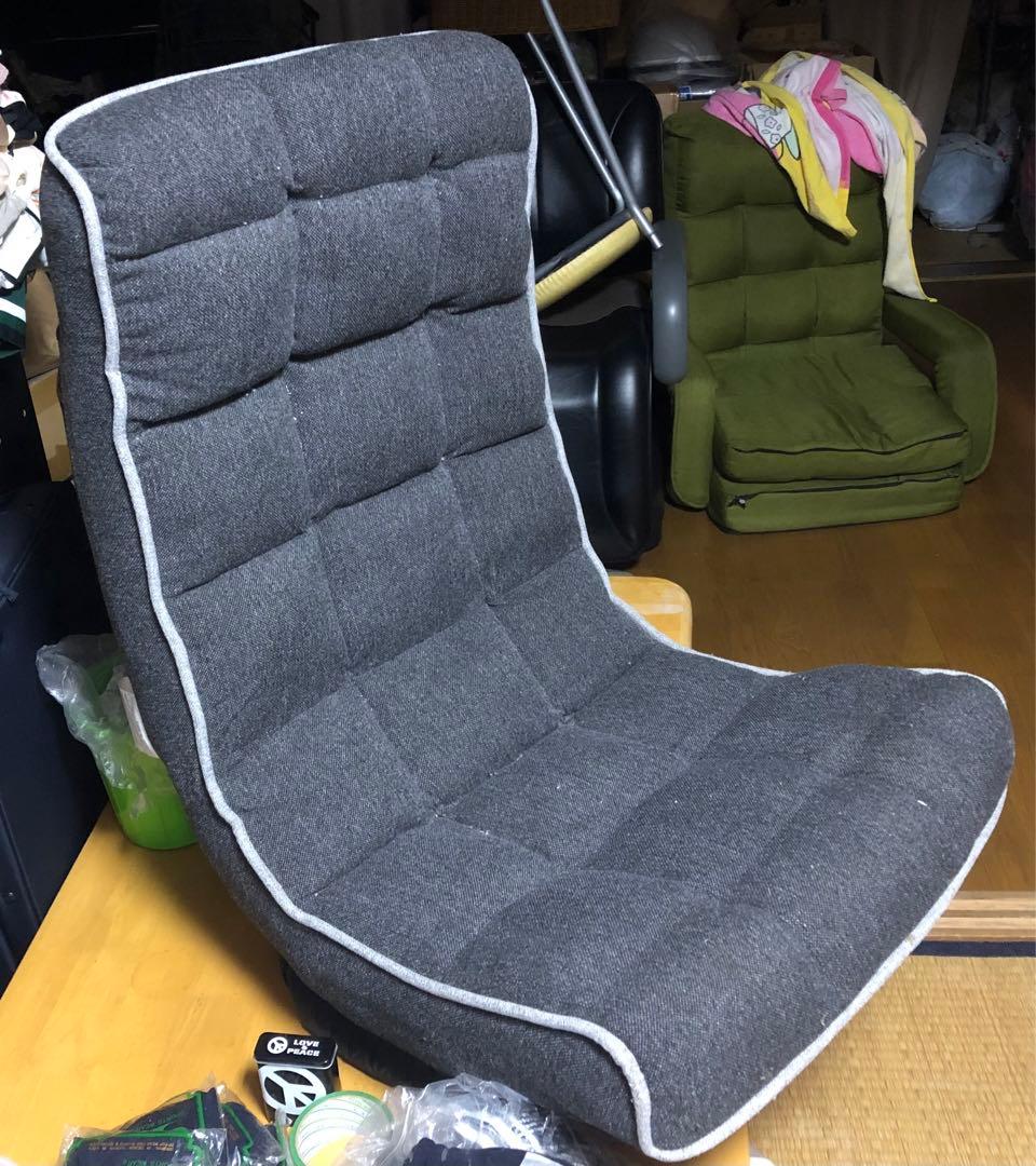 ニトリ　マーサ　リクライニング　回転座椅子　三週間使用　埼玉北部引取　モノトーン