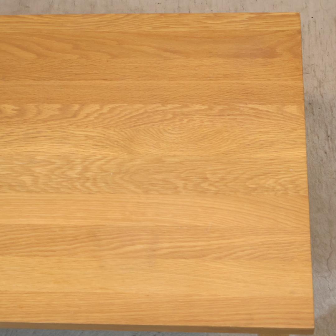 無印良品 MUJI オーク材 ローテーブル リビングテーブル センターテーブル