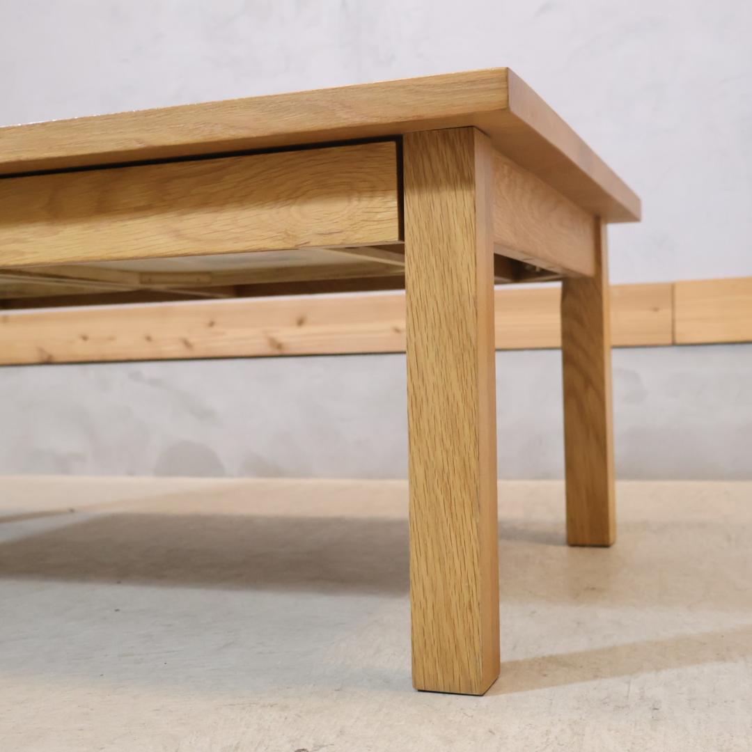 無印良品 MUJI オーク材 ローテーブル リビングテーブル センターテーブル