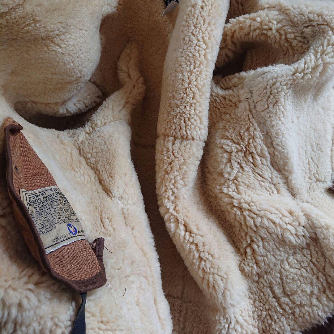 フ*シ様 ちょっぴり美品 AVIREX アビレックス 羊革 ボンバージャケット