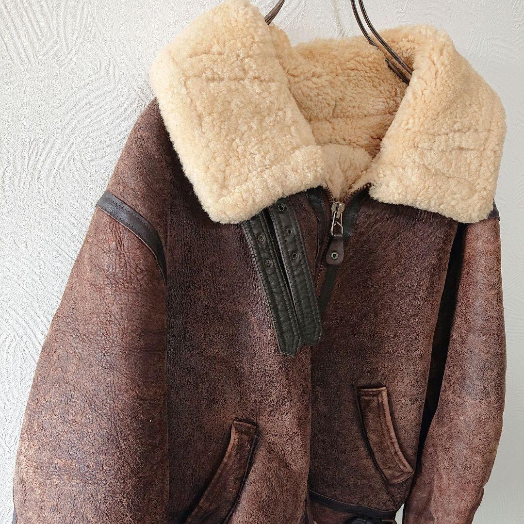 フ*シ様 ちょっぴり美品 AVIREX アビレックス 羊革 ボンバージャケット