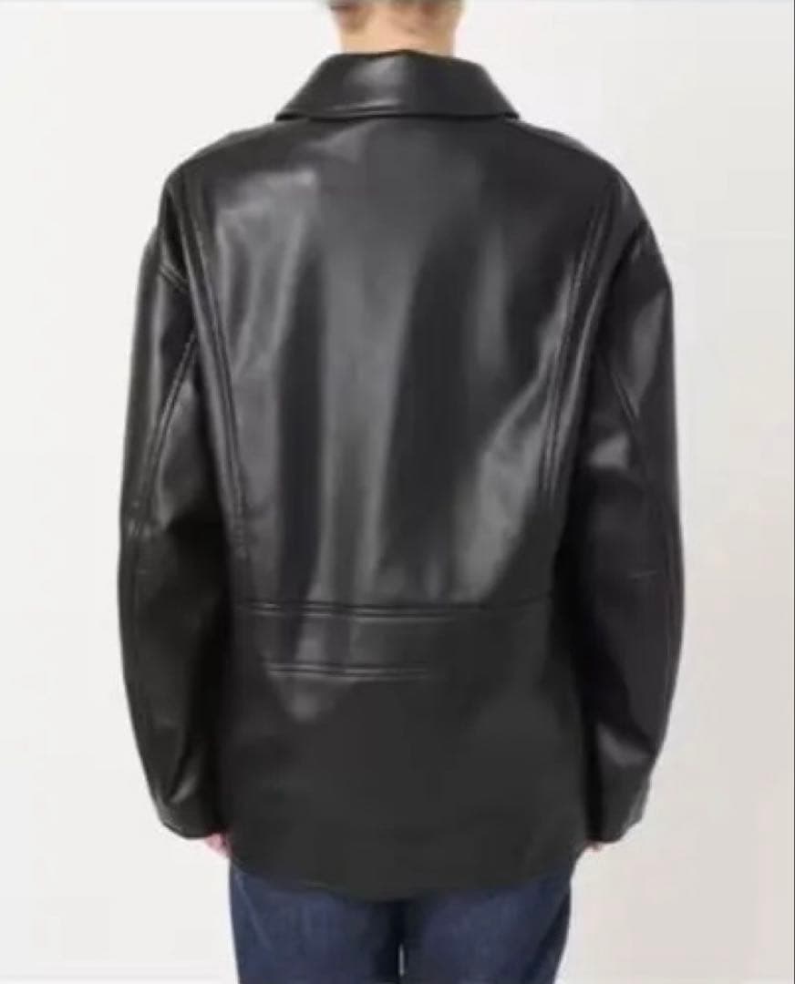 スピックアンドスパン LOT/SMPL-011 G-1 ブルゾン 38 ブラック