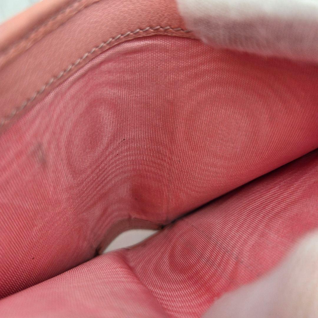 GUCCI グッチ 折り財布 財布 GG マーモント バンブー ピンク