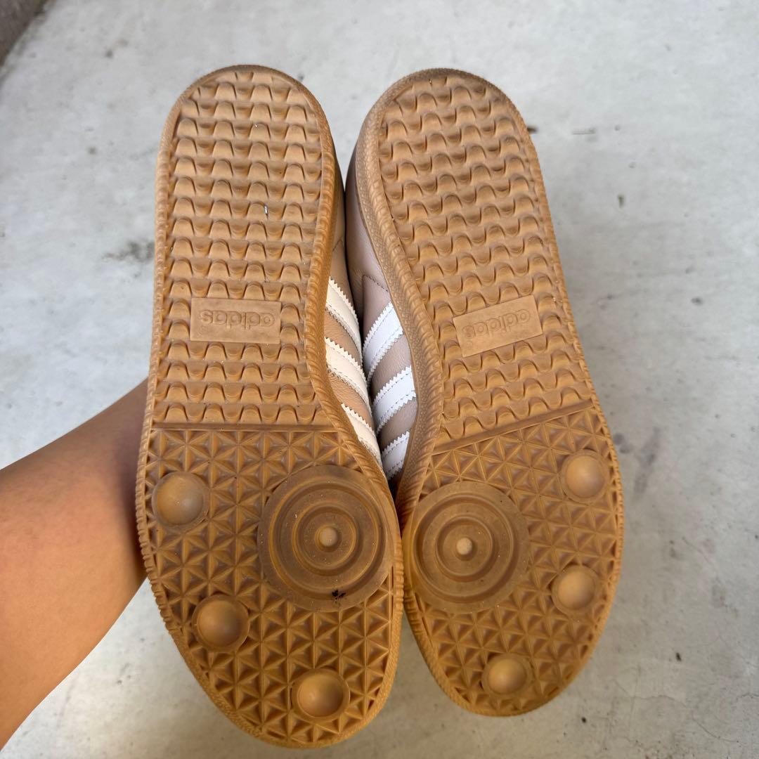 【極美品】adidas サンバ OG ベージュ 23.5cm 試し履きのみ