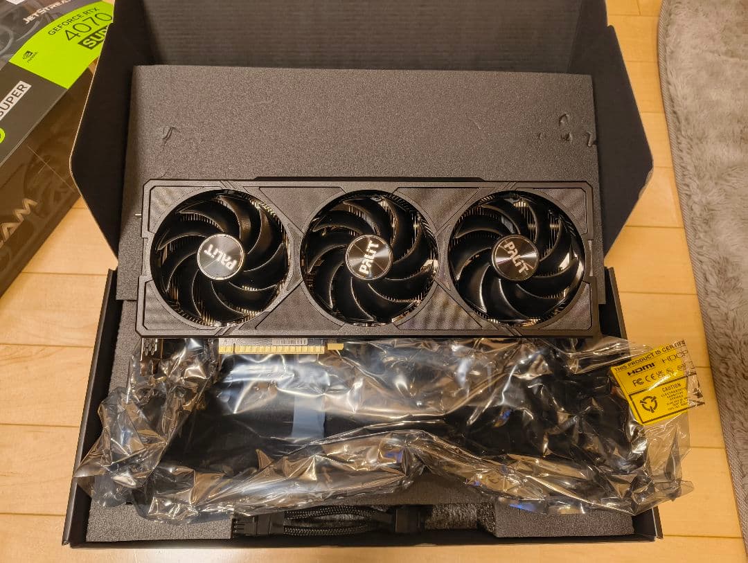 PALIT RTX 4070 Super 12GB　OCモデル