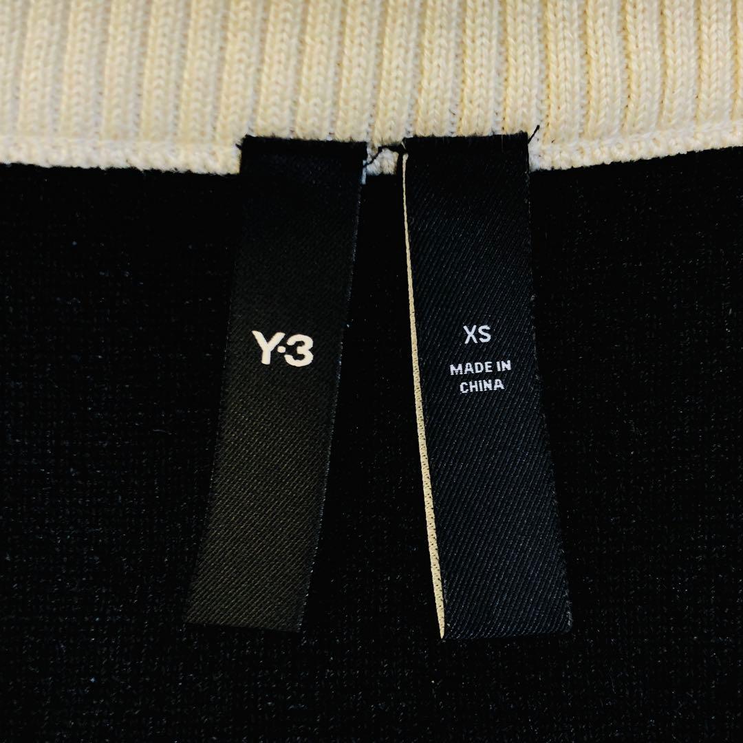 【厚手カーディガン】Y-3 デカロゴ オーバーサイズ ニット 入手困難 XL相当