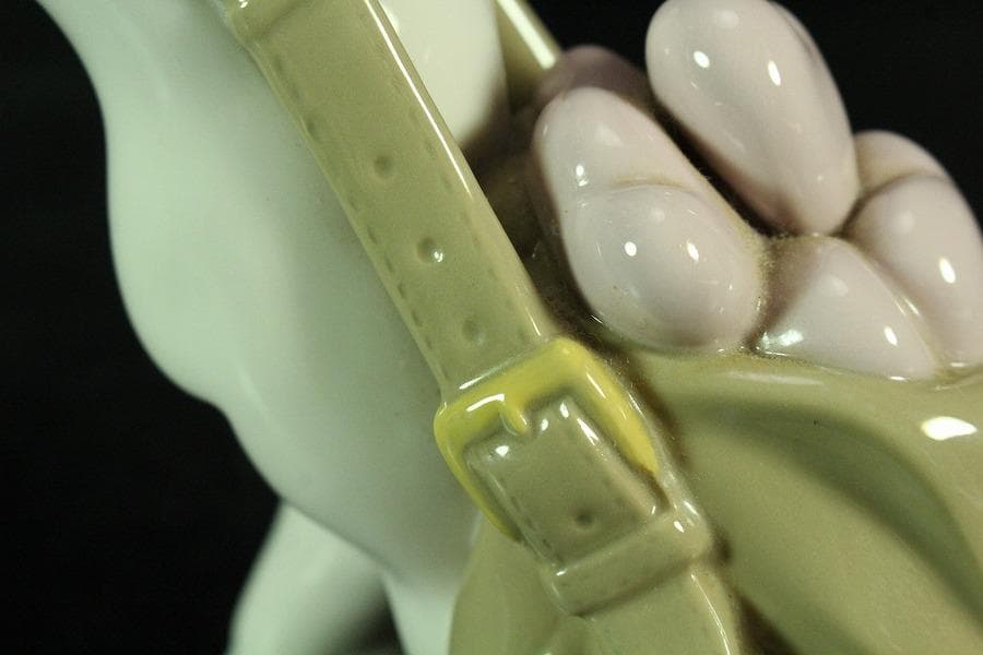 リヤドロ LLADORO ハートがいっぱい 天使 陶製 人形(K-XA952)