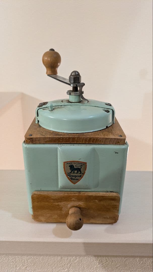 レア！ヴィンテージ コーヒーミル ミントグリーン プジョー フランス製