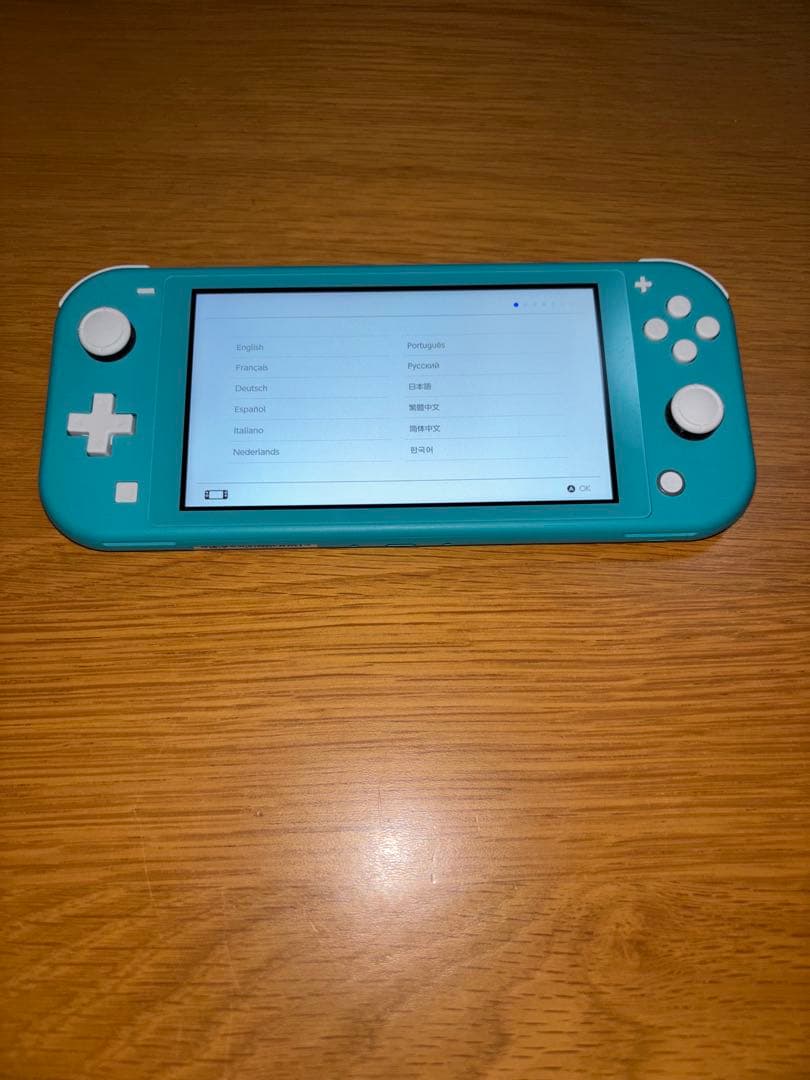 Nintendo Switch Lite 本体 ターコイズ　純正充電器付き