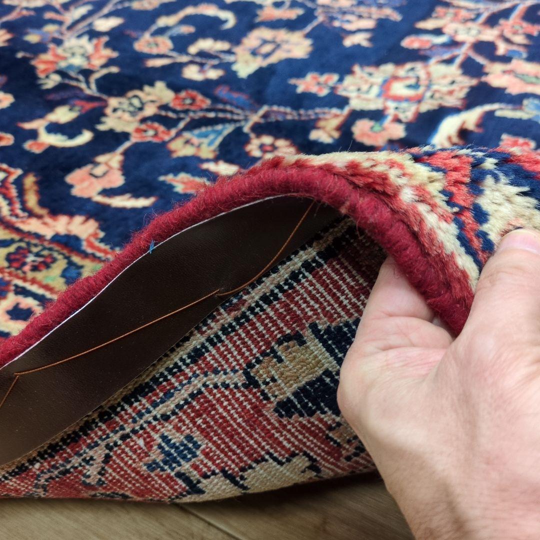 ペルシャ絨毯 330x200 手織り 美術品 草木染 ハマダン産クリーニング済み