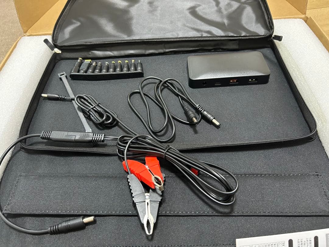 100w ポータブルソーラーパネル