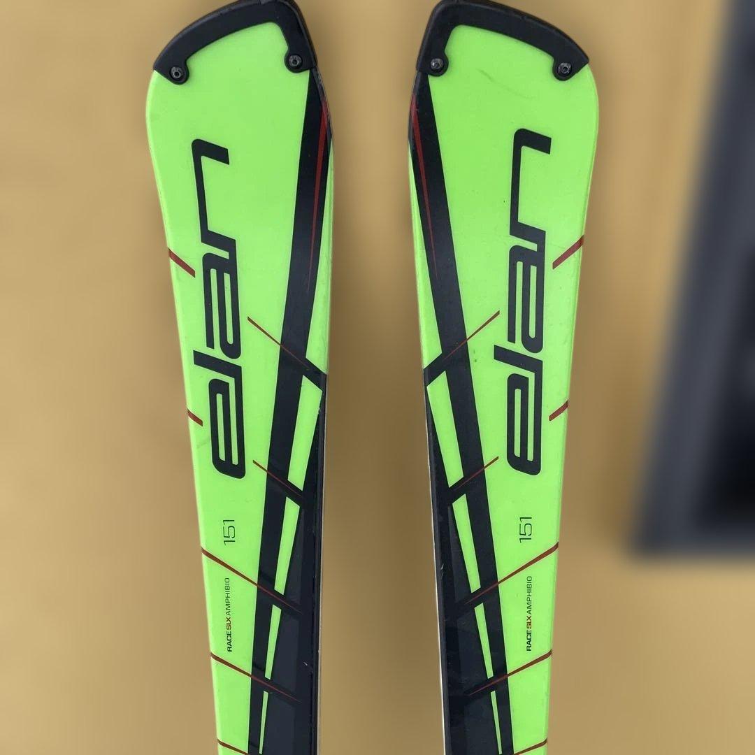 elan RACE SIX スキー 151cm グリーン/ブラック