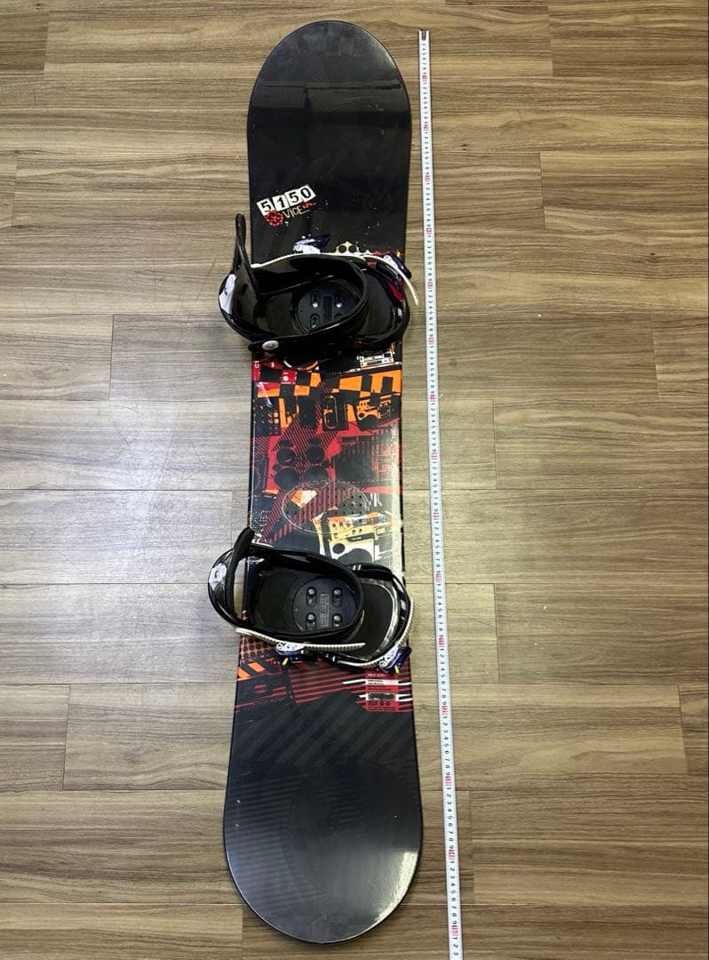 スノーボード5150 151cm ビンディングIGNIO size M/Lセット