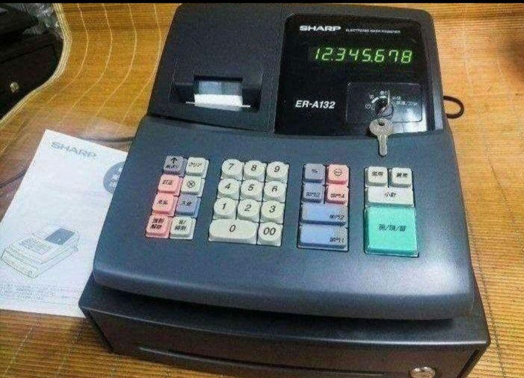 シャープレジスター　ER-A132　簡単便利特殊　送料込　321654