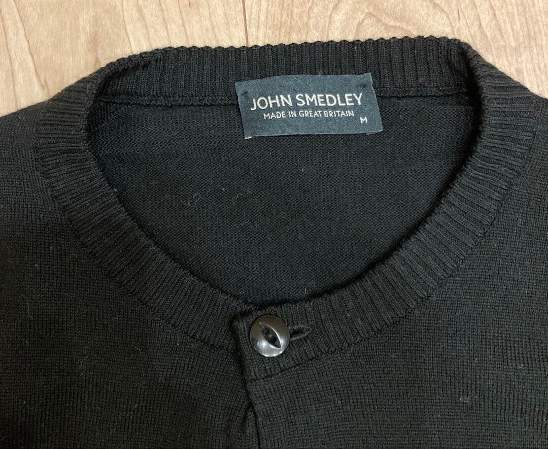 ★期間限定値下げJOHNSMEDLEYジョンスメドレー クルーネックカーディガン