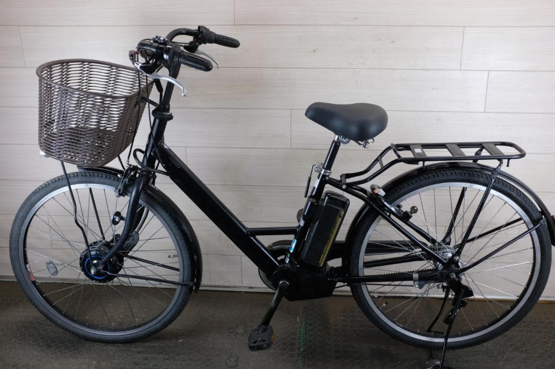 k*m様 電動自転車BS STEPCRUZ　26インチ　3段　8.0Ah充電器あ