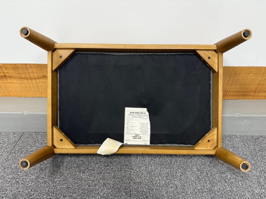 TG357☆美品☆ジャーナルスタンダードファニチャー☆オットマン☆ACME