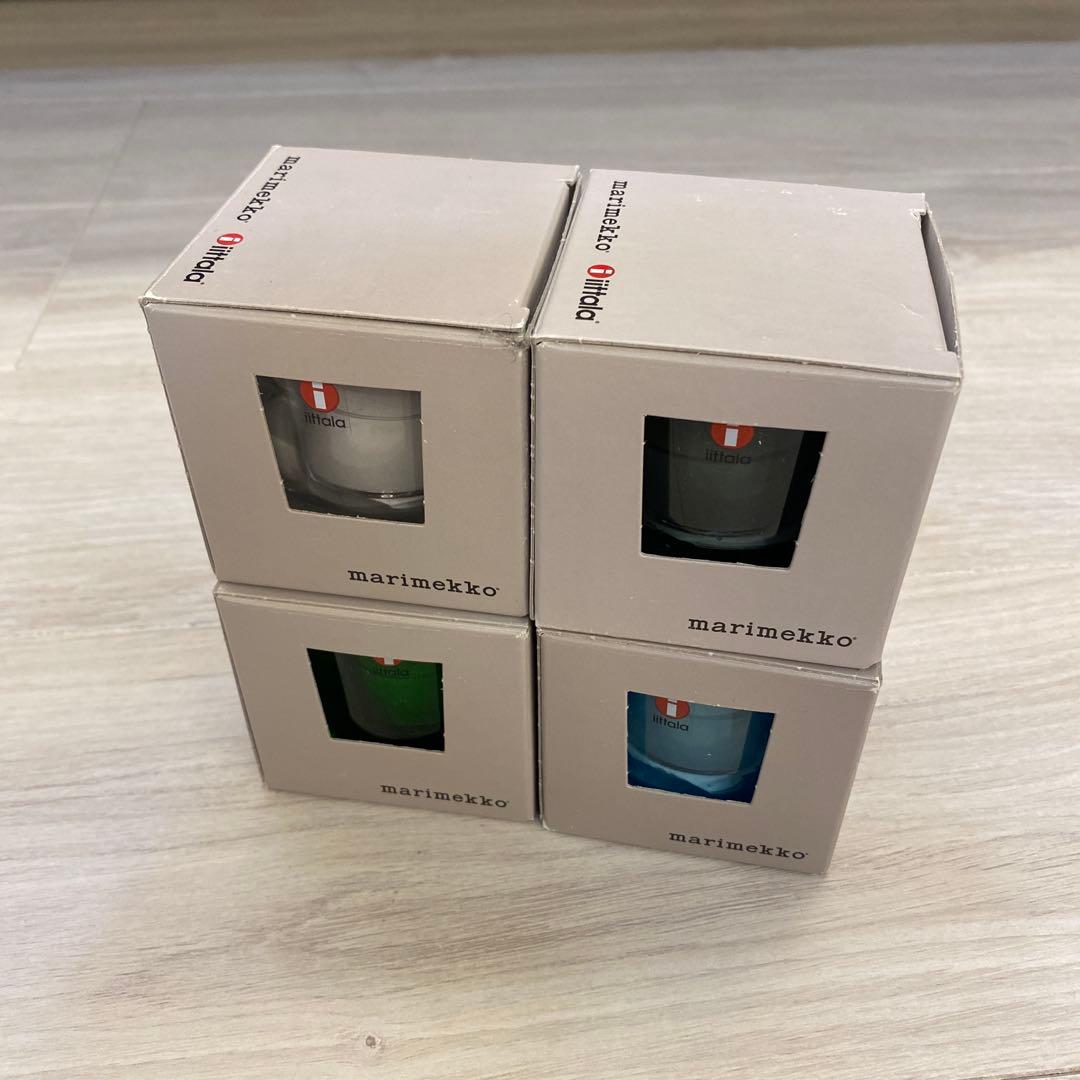  marimekko イッタラ Kivi キャンドルホルダー 4個