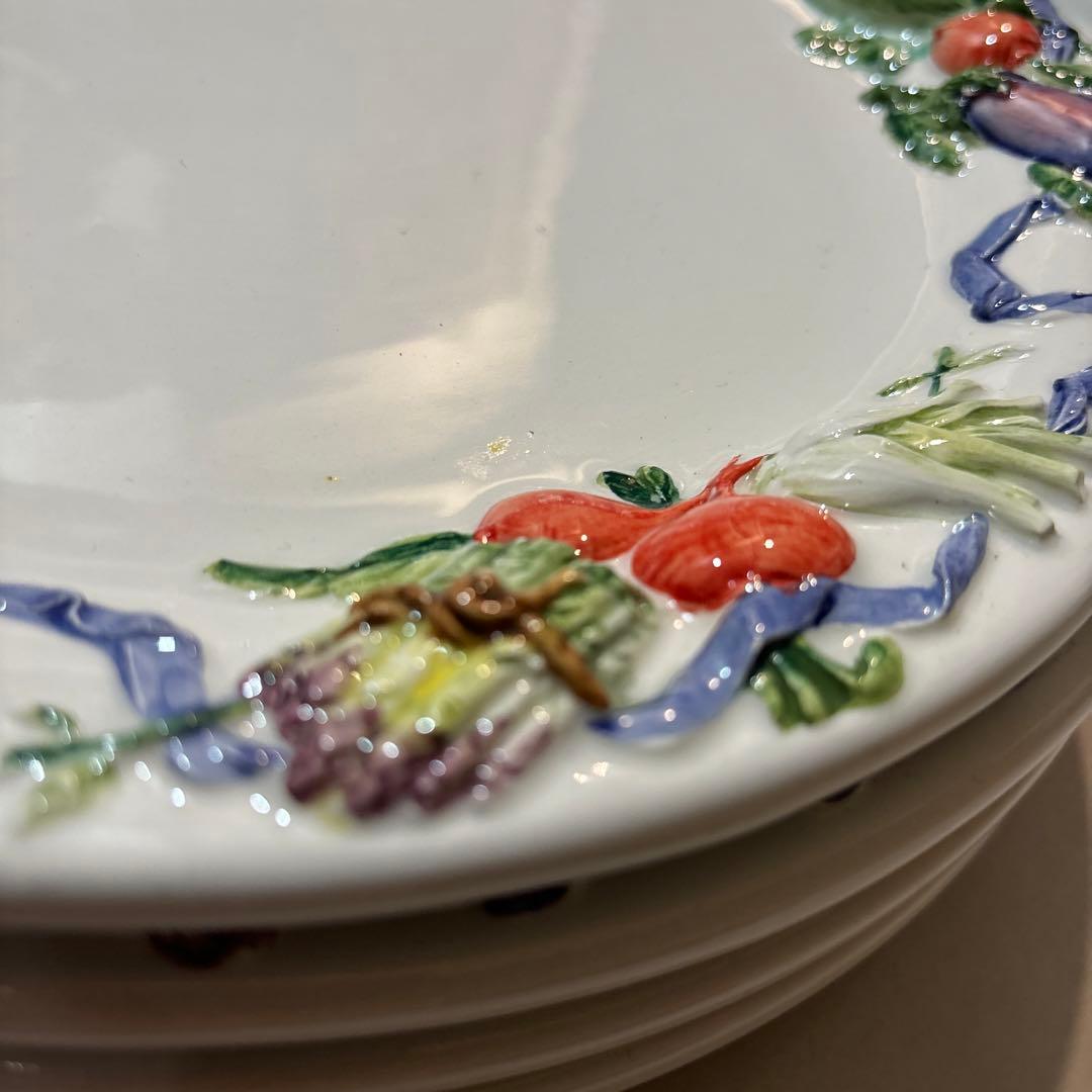 イタリア製 陶器 デザートボウル フルーツ柄　サラダボール 鉢 カラフル 小鉢