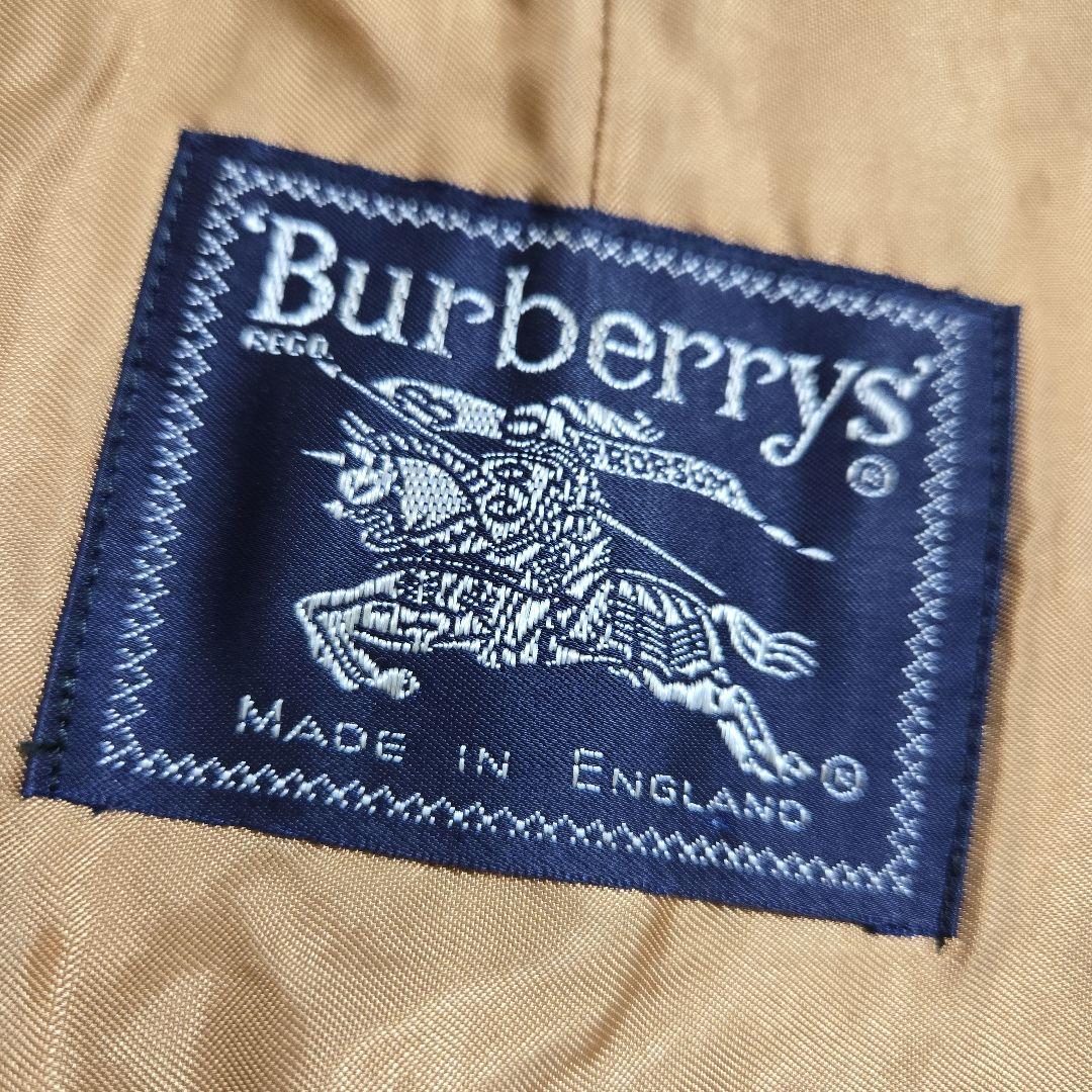 バーバリーズ ステンカラーコート ウール ライナー付き ノバチェック