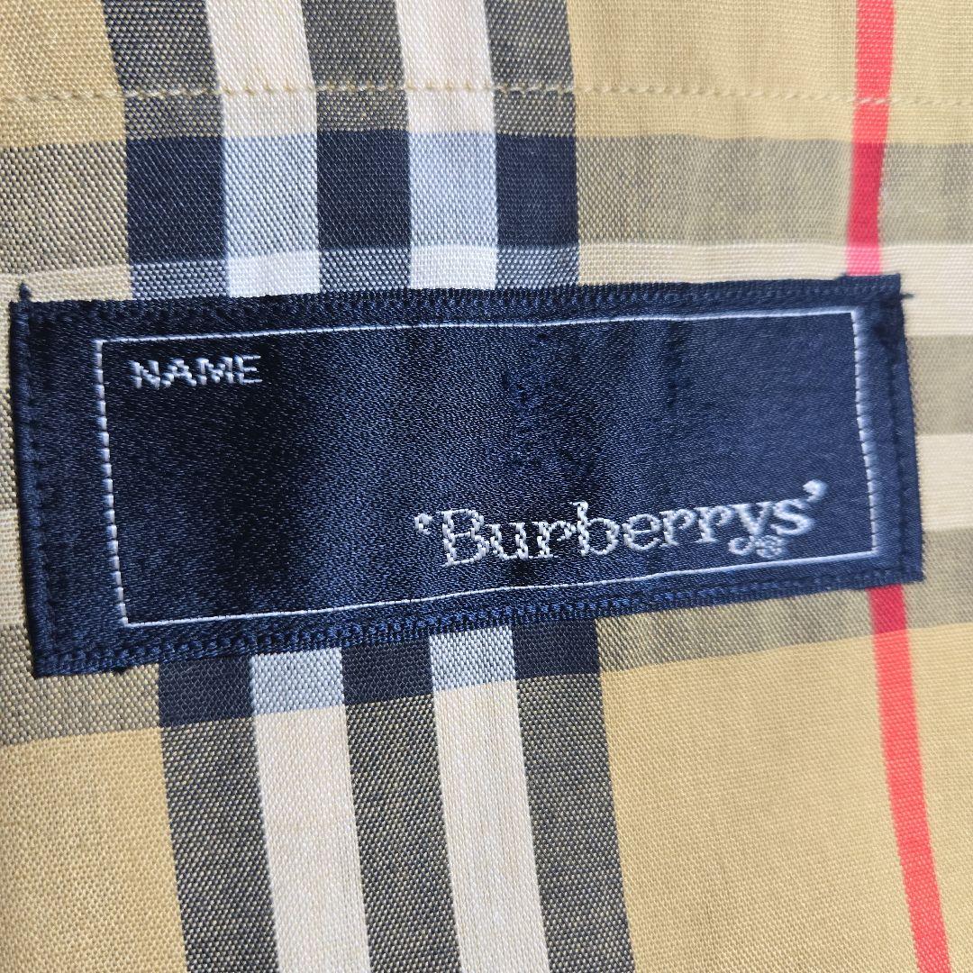 バーバリーズ ステンカラーコート ウール ライナー付き ノバチェック