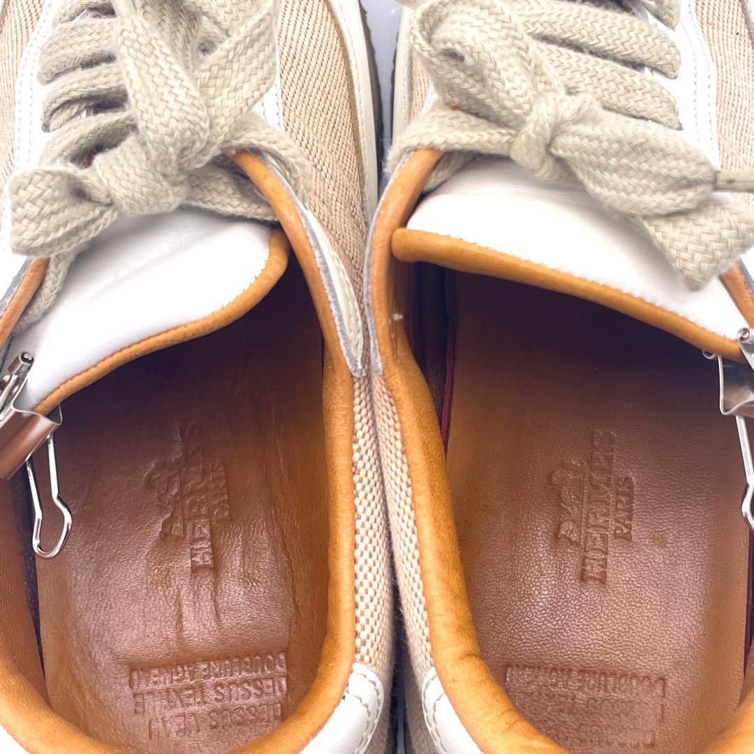 希少✨HERMES エルメス【23.5】クイック レザー Hロゴ 高級感✨定番