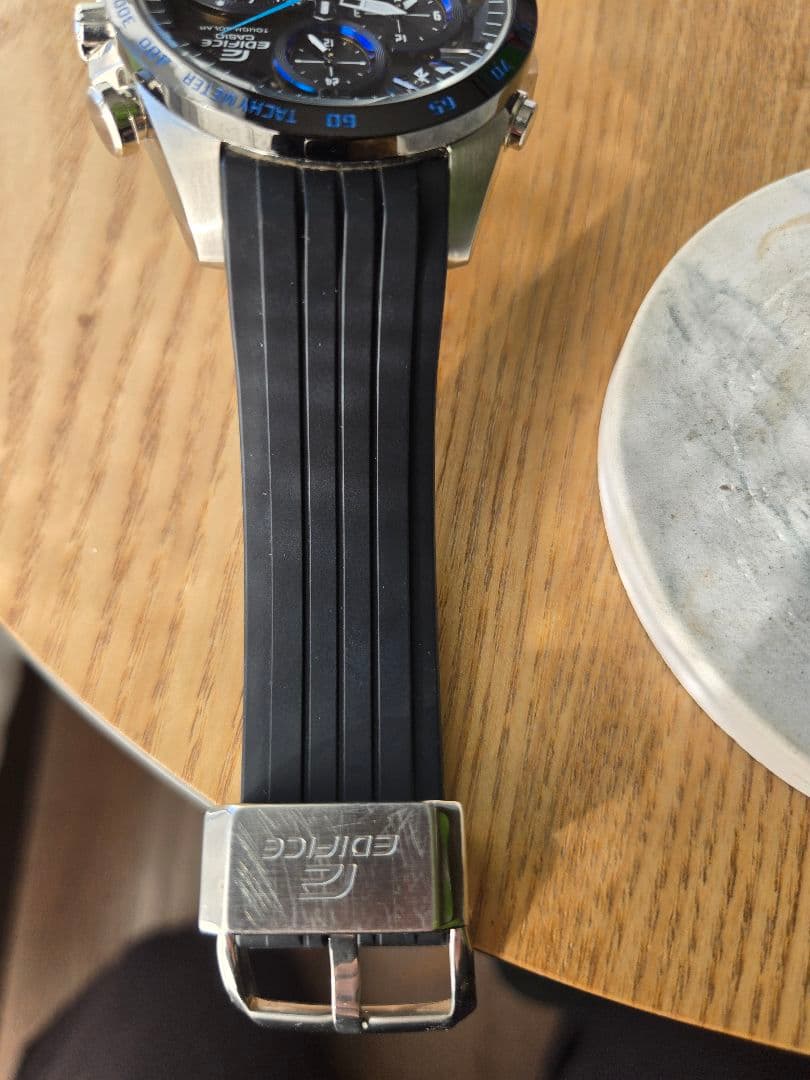 お*軒様 【箱説付・動作OK】CASIO EDIFICE EQB-501XBR-