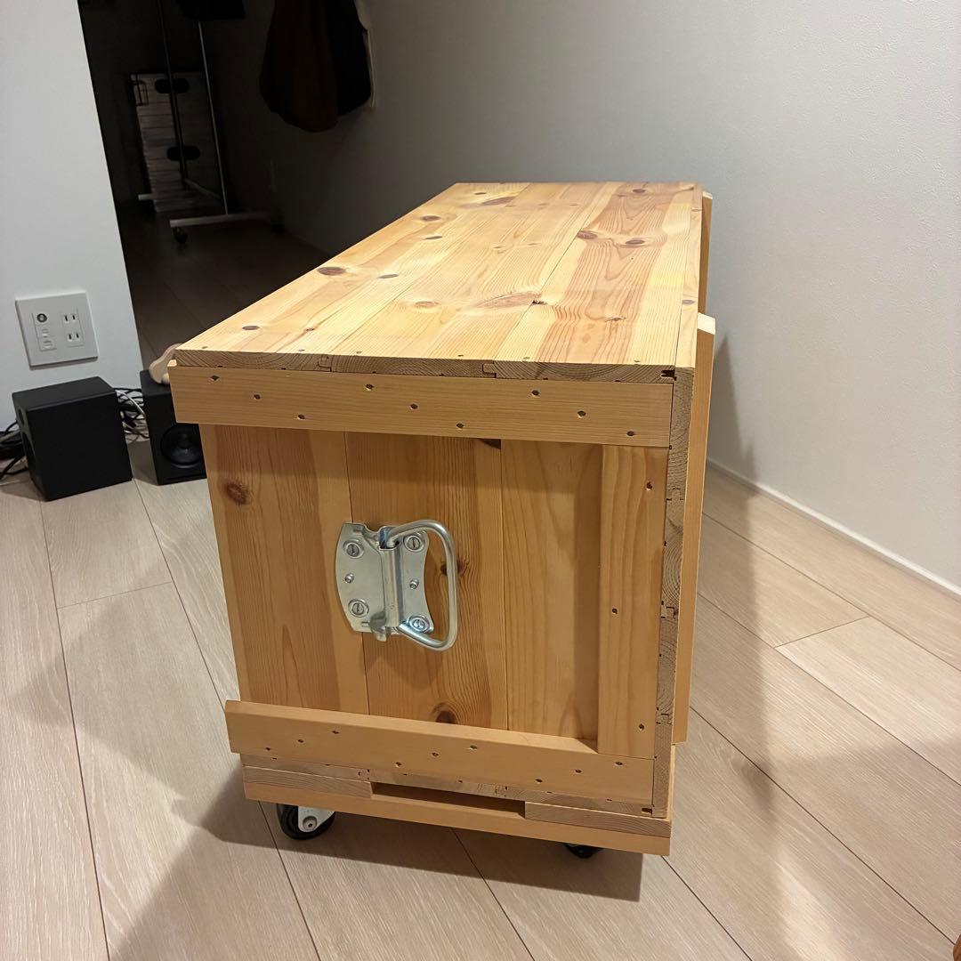 mobley works militaly box キャスター付き